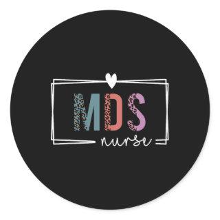 Mds Nurse Mds Nurse Nurses Day  Classic Round Sticker