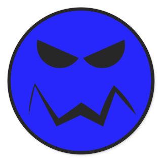 Mean Mister Face Sticker