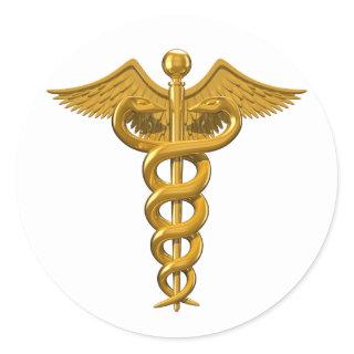 Medical Symbol Classic Round Sticker