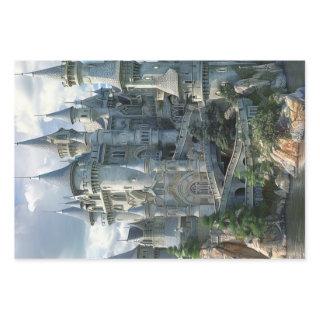 Medieval Architecture Castles Decoupage   Sheets