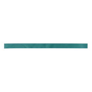 Medium Dark Teal Colored Satin Ribbon