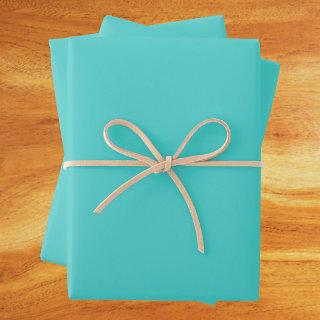 Medium Turquoise Solid Color  Sheets