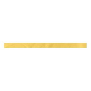 Medium Yellow Gold Colored Satin Ribbon