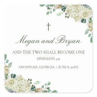 Megan Elegant Christian Wedding Envelope Seals
