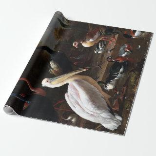 Melchior d'Hondecoeter The Floating Feather