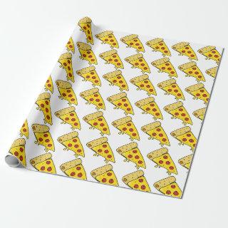 Melting Pepperoni Pizza Slices Pattern