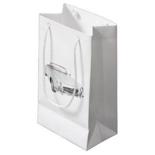 Mercedes classic convertible small gift bag
