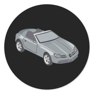 Mercedes SLK Classic Round Sticker