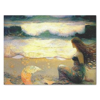 Mermaid and Golden Sea Sprites Tissue Paper