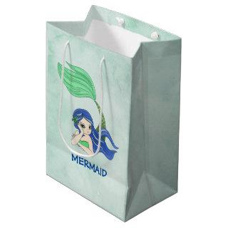 Mermaid Design Medium Gift Bag