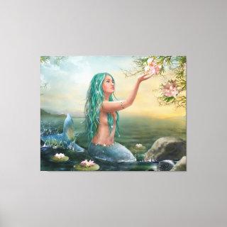 Mermaid Life Canvas Print