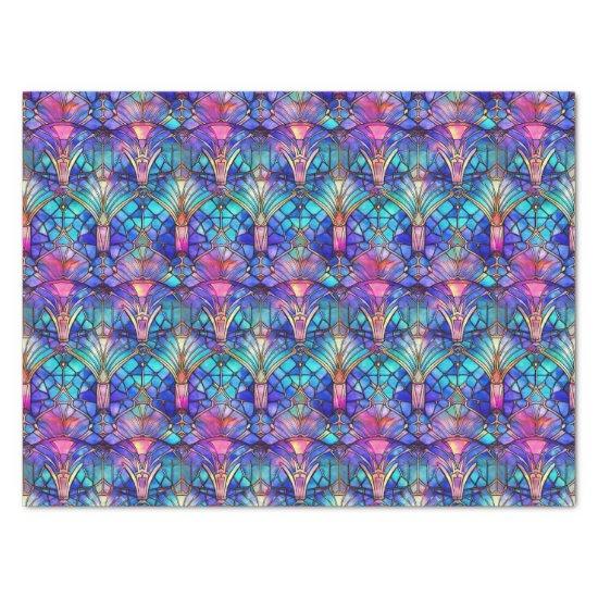 Mermaid Stained Glass Tissue Paper