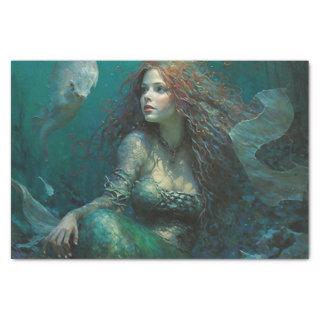 Mermaid Watching Tissue Paper