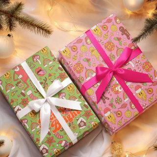 Merry & Bright | Colorful Retro Christmas Holiday  Sheets