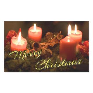 Merry Christmas Advent Stickers