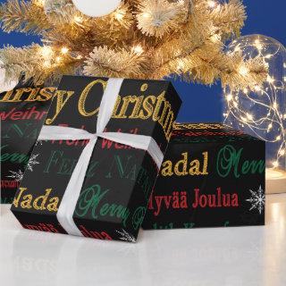 Merry Christmas Greetings in Different Language