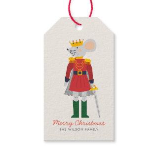 Merry Christmas Nutcracker Mouse  Gift Tags