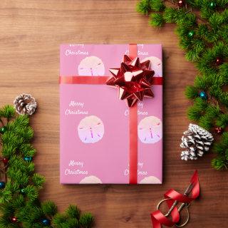 Merry Christmas Sand Dollar Patterns Pink Cute