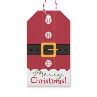 Merry Christmas Santa Claus Gift Tags