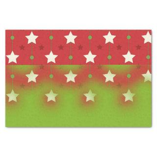 Merry Christmas Stars Pattern Tissue Paper