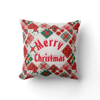 Merry Christmas Throw Pillow