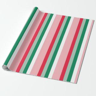 Merry Everything Happy Always Festive Stripes