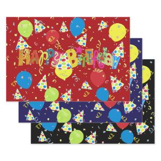 Merry Festive Joyous Birthday  Sheets