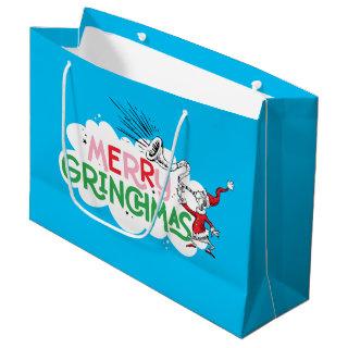 Merry Grinchmas Mister Grinch Large Gift Bag