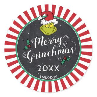 Merry Grinchmas | The Grinch Holiday Party Classic Round Sticker