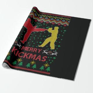 Merry Kickmas Ugly Christmas Karate Jiu Jitsu