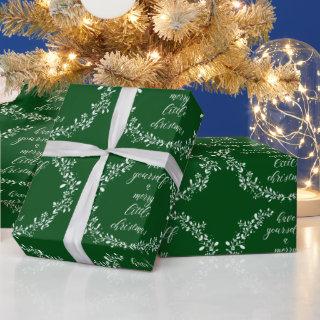 Merry little Christmas - Elegant Wreath