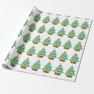 Merry Quarantine Christmas Tree Toilet Papers