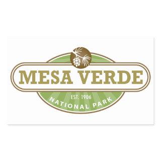 Mesa Verde National Park Rectangular Sticker