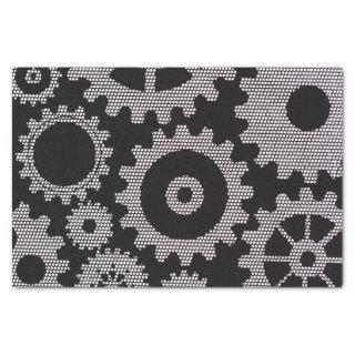 mesh gears tissue paper