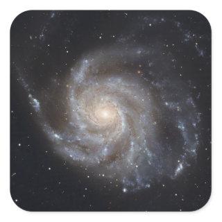 Messier 101, the Pinwheel Galaxy Square Sticker