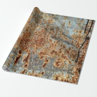 Metal texture with scratches and cracks. Vintage d