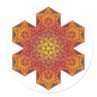 metatron classic round sticker