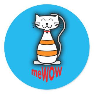 meWOW Cat Good Job Reward Customizable Sticker
