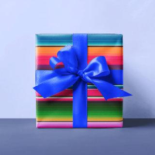 Mexican Blanket Fiesta Stripes Colorful Sarape