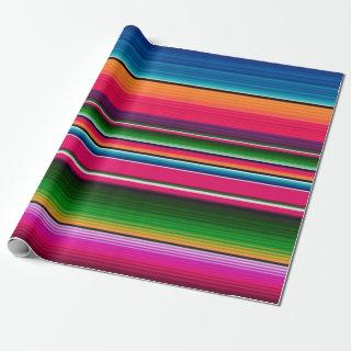 Mexican Blanket Fiesta Stripes Colorful Sarape