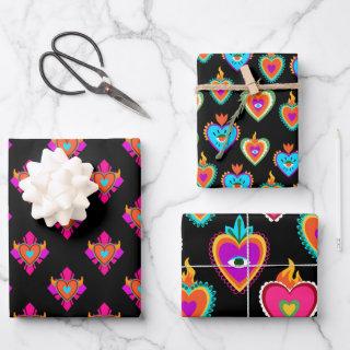 Mexican Heart Party Black   Sheets