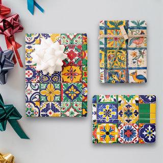 Mexican Talavera Tile Spanish Fiesta  Sheets
