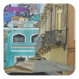Mexico, Guanajuato. Densely packed assortment of Square Sticker