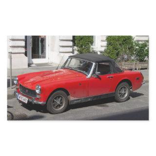 MG RECTANGULAR STICKER