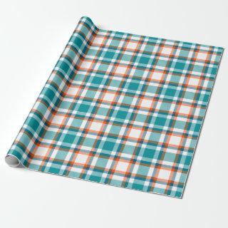 Miami Football Plaid