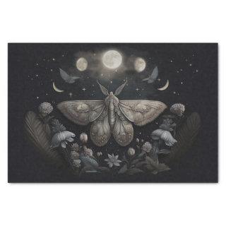 Michelle's Fluttering Moon, Magnificent Moth Tissue Paper