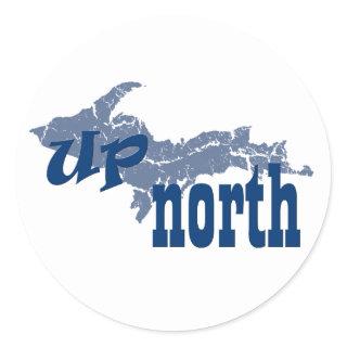 Michigan Upper Peninsula Up North Sticker