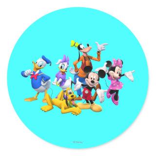 Mickey & Friends | Clubhouse Classic Round Sticker