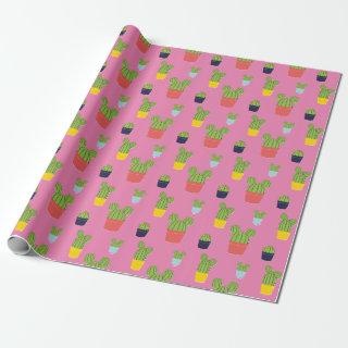 Mickey Mouse Cactus Icon Pattern