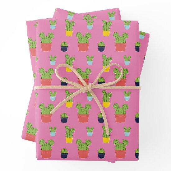 Mickey Mouse Cactus Icon Pattern  Sheets